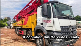 Châssis Benz de camion pompe à béton SANY 65m d'occasion 2021