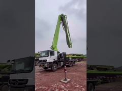 Zoomlion 47m camion de pompe à béton vendu directement Poids total 40700kgs Hauteur d'alimentation 1400mm