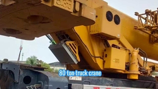 2022 XCMG QY80K5D Grue sur camion de 80 tonnes – Efficacité opérationnelle élevée – Bras droit hydraulique