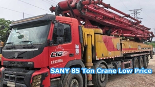 Châssis Volvo de camion pompe à béton SANY 2022 de 67 mètres à vendre