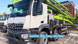  2021 Zoomlion 59m Concrete Pump Truck